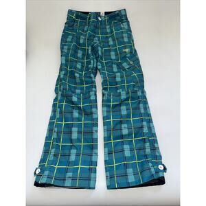 ORAGE Snowboarding Pants Plaid Skiing‎ Snow Womens Size Small MSRP $300 10,000M